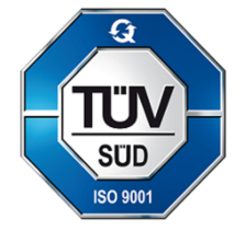 ISO 9001:2015 certification badge